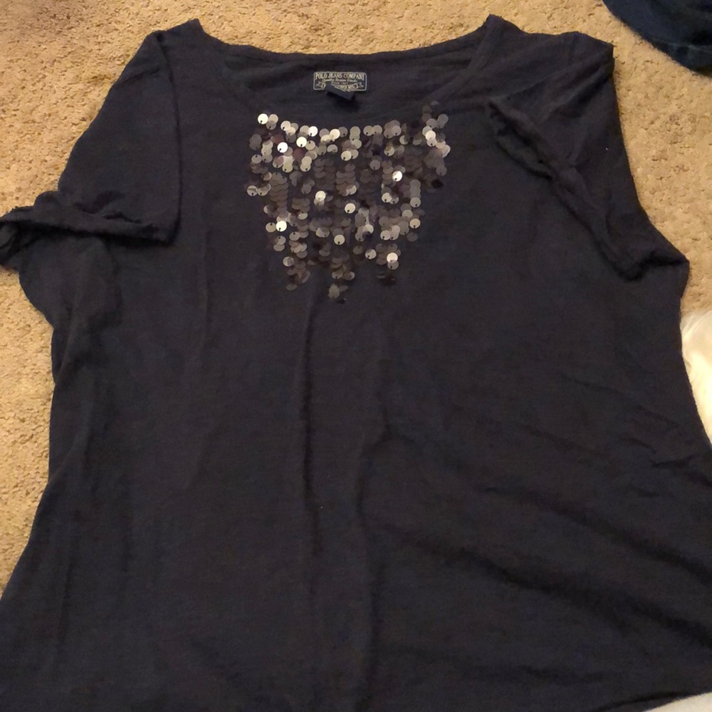Navy top